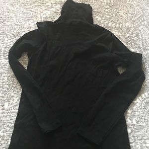 Black turtle neck